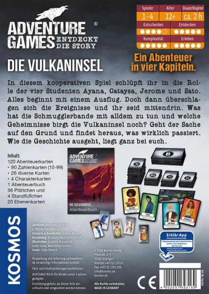 Kosmos Adventure Games - Die Vulkaninsel – Bild 2