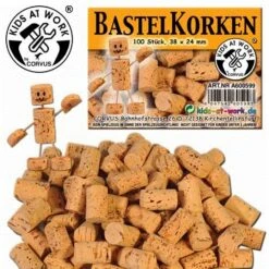 Kids At Work Bastelkorken 100 St. 38 X 24