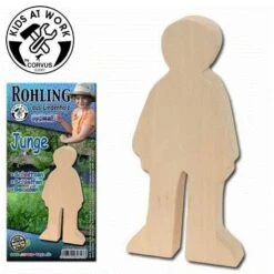 Kids At Work Holzrohling Junge