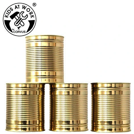 Kids At Work Dosenwerfen Ersatzdosen Groß 4 Stück