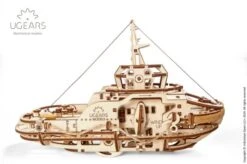 Ugears Modellbausatz Schleppschiff