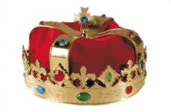 Königskrone M. Rotem Samt