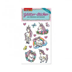 Lutz Mauder Glitter-Sticker Einhorn 2