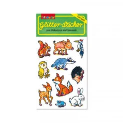 Lutz Mauder Glitter-Sticker Waldtiere 2
