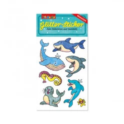 Lutz Mauder Glitter-Sticker Meerestiere