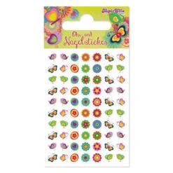 Lutz Mauder TapirElla Ohr- Und Nagel Sticker, Blumen