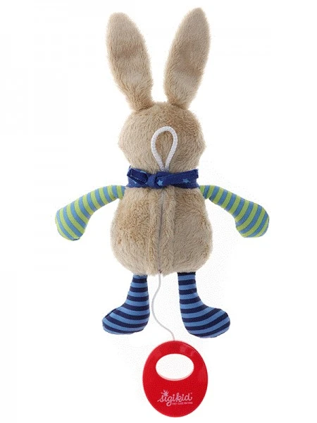 Sigikid Spieluhr Hase Kuschelspieluhr Aus Der Red Star Collection, 22 Cm – Bild 2