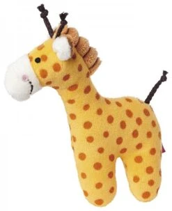 Sigikid Giraffe Babyrassel Und Greifling Aus Der Red Star Collection, 15cm