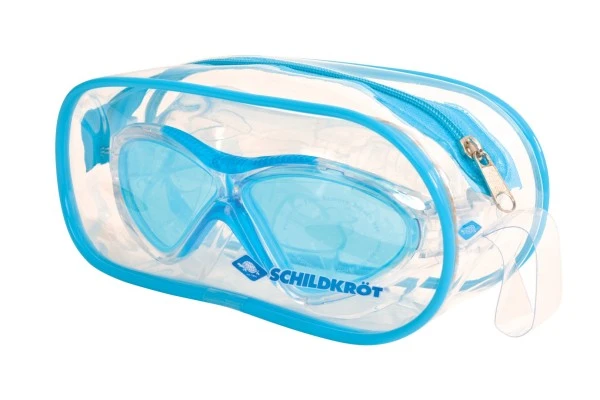 Schildkröt Schwimmbrille Bali Junior Blau-transparent