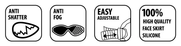 Schildkröt Schwimmbrille Bali Junior Blau-transparent – Bild 5