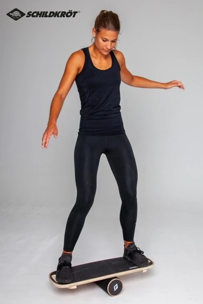 Schildkröt Wooden Balance Board 74x28 Cm 120 Kg – Bild 2