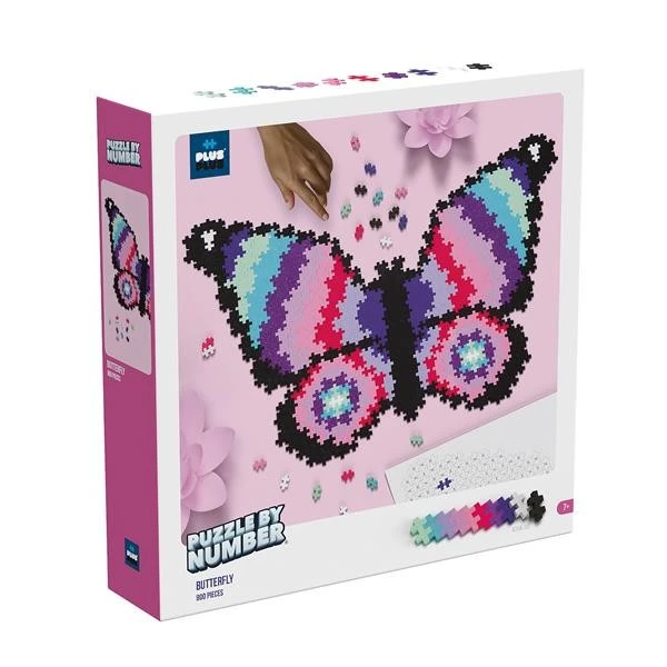 Plus-Plus 800 Kreativ Bausteine Puzzle Schmetterling Puzzle By Number