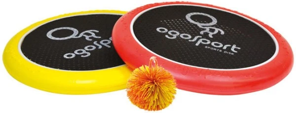 OgoSport Set Für 2 Personen In Gelb-rot Super Outdoor-Ballspiel