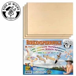 Kids At Work BV Birkensperrholz A4 4Er Set