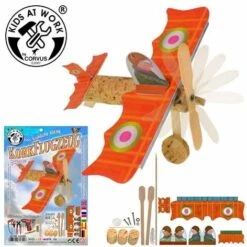 Kids At Work Bausatz Korkflugzeug