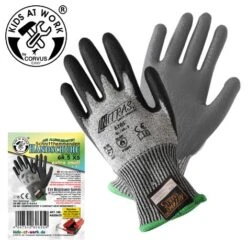 Kids At Work Handschuh Gr.5-XS Schnitthemmend