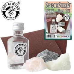 Kids At Work Speckstein Mini Set Zum Basteln