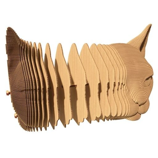Cartonic 3D Puzzle KATZE Aus Recycelter Pappe – Bild 3