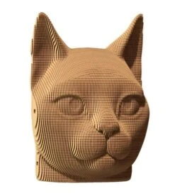 Cartonic 3D Puzzle KATZE Aus Recycelter Pappe