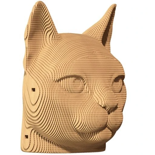 Cartonic 3D Puzzle KATZE Aus Recycelter Pappe – Bild 2