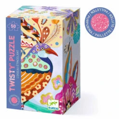 Djeco Wizzy Puzzle: Funkelnder Vogel - 50 Teile