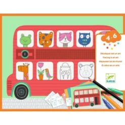 Djeco Malset Abpausen Ist Eine Kunst 4-6 Jahre