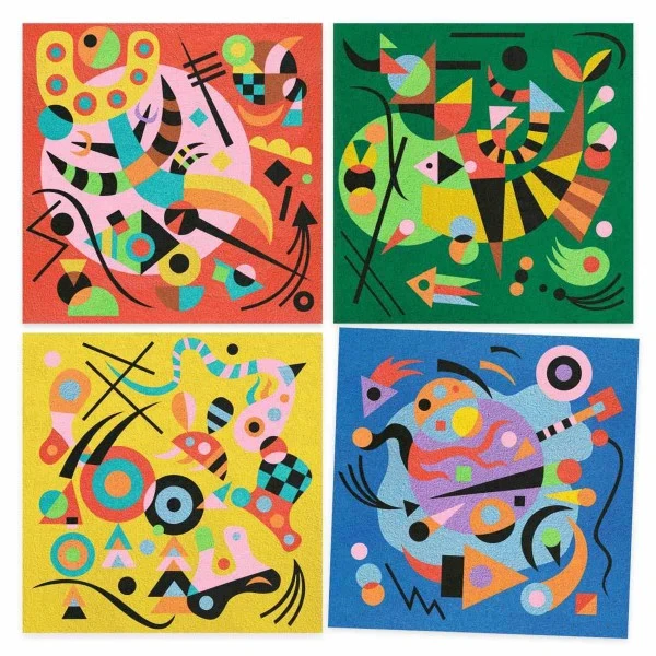 Djeco Inspired By: Vassily Kandinsky Abstrakte Kunst Als Sandbildset – Bild 2
