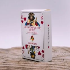 Spielköpfe Spielkarten Das Komplette Deck