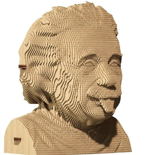 Cartonic 3D Puzzle EINSTEIN Aus Recycelter Pappe – Bild 3