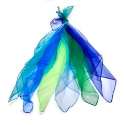 Henrys Jongliertuch-Set Wasser 6 Tücher, 65cm X 65cm