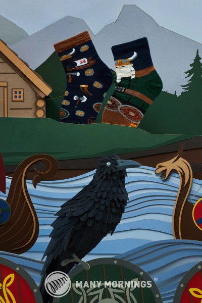 Many Mornings Socken Ragnasocks Kids Gr. 31-34 – Bild 2