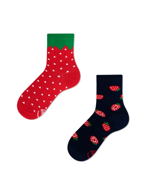 Many Mornings Socken Strawberries Kids 23-26