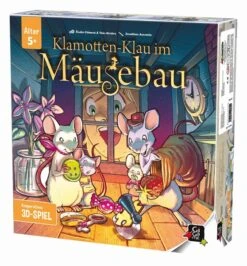 Gigamic Gesellschaftsspiel Klamottenklau Im Mäusebau Kooperatives Spiel