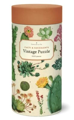 Cavallini & Co. Vintage Puzzle Cacti & Succulents 1000 Teile
