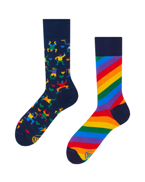 Many Mornings Socken Over The Rainbow Gr. 35-38