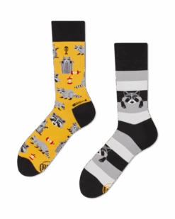 Many Mornings Socken Raccoon Bandit Gr. 35-38