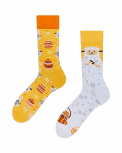 Many Mornings Socken Easter Lamb 35-38