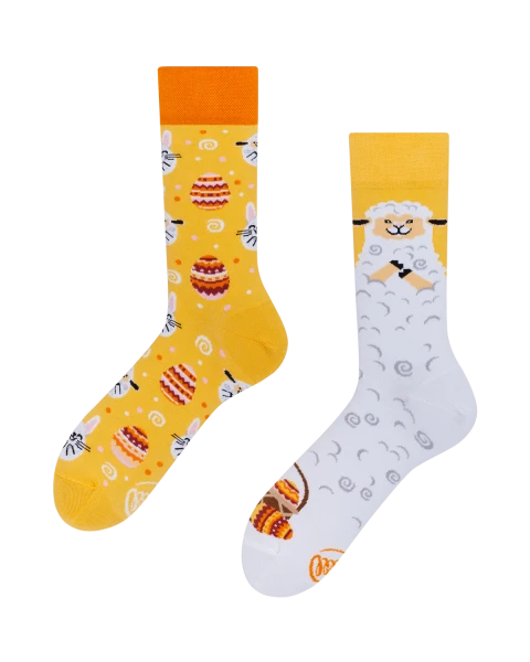 Many Mornings Socken Easter Lamb 35-38