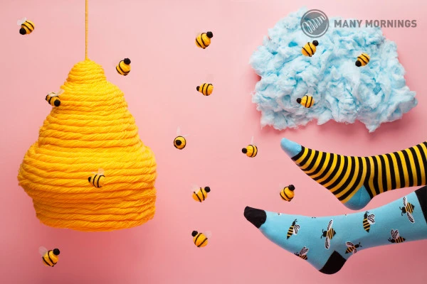 Many Mornings Socken Bee Bee Gr. 39-42 – Bild 2