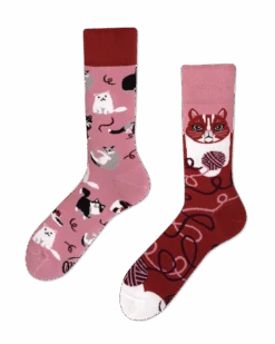 Many Mornings Socken Playful Cat Gr. 43-46