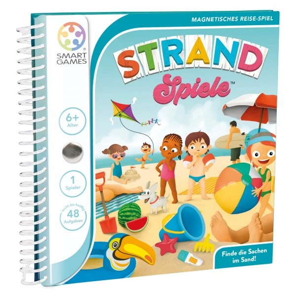 SMARTGames Strand Spiele Magnetic Travel, Reisespiel
