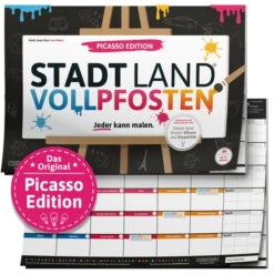 Denkriesen Stadt Land Vollpfosten Picasso Edition