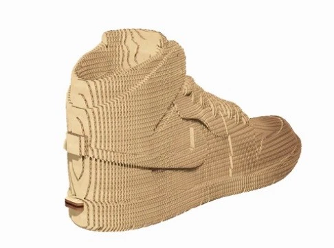 Cartonic 3D Puzzle SNEAKER Aus Recycelter Pappe – Bild 3