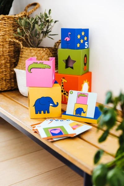 Smartgames Stapelspiel Tierparade Lernspiel Für Kleine – Bild 3