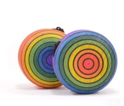 Mader Yoyo Regenbogen Holzyoyo Aus Der Kreiselmanufaktur