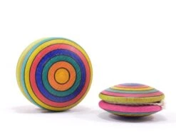 Mader Yoyo Gestreift Klein Holzyoyo Aus Der Kreiselmanufaktur