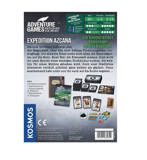 Kosmos Adventure Games - Expedition Azcana – Bild 2