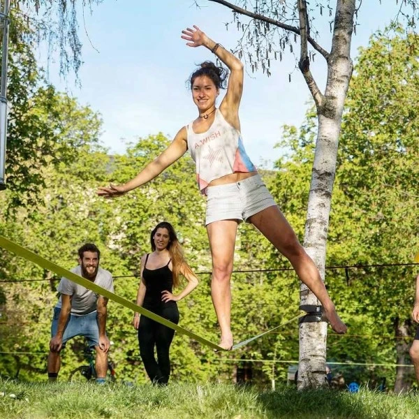 Gibbon Classicline Treewear Set Slackline Plus Baumschoner – Bild 4