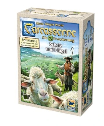 Carcassonne - Schafe Und Hügel Die 9. Erweiterung