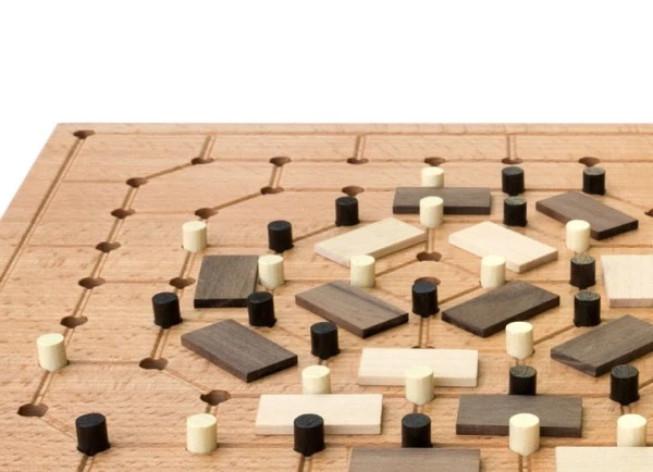 Gerhards Brettspiel ConHex Mit Steckern Holz-Brettspiel – Bild 2